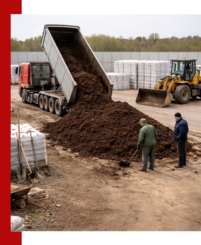 Доставка торфяных смесей оптом и в розницу в Якутске