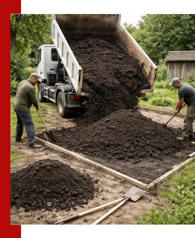 Купить чистый чернозем для огорода с доставкой в Якутске