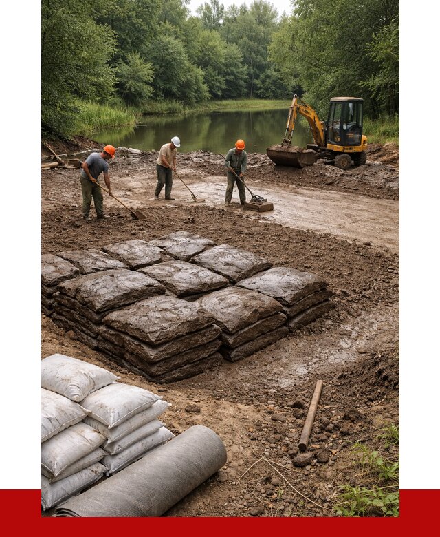 Купить глину для пруда в Якутске от 4687 р. с доставкой | ПРОНЕРУДКтс