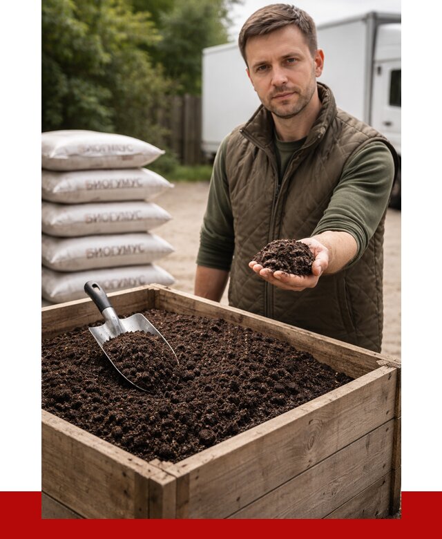 Купить биогумус в Якутске с доставкой от 8853 р. за куб | ПРОНЕРУДКтс