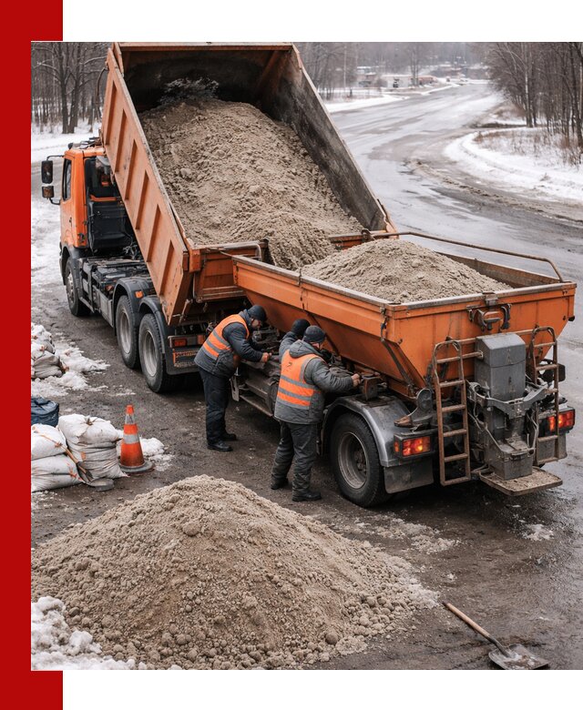 Поставка и вывоз пескосоля в Якутске оптом и в розницу