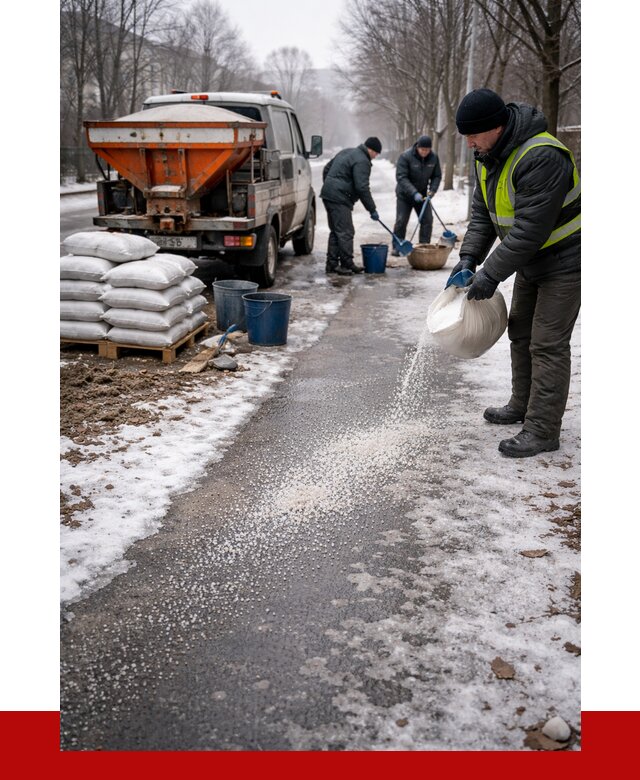 Реагент против гололеда в Якутске с доставкой от 4687 р. | ПРОНЕРУДКтс