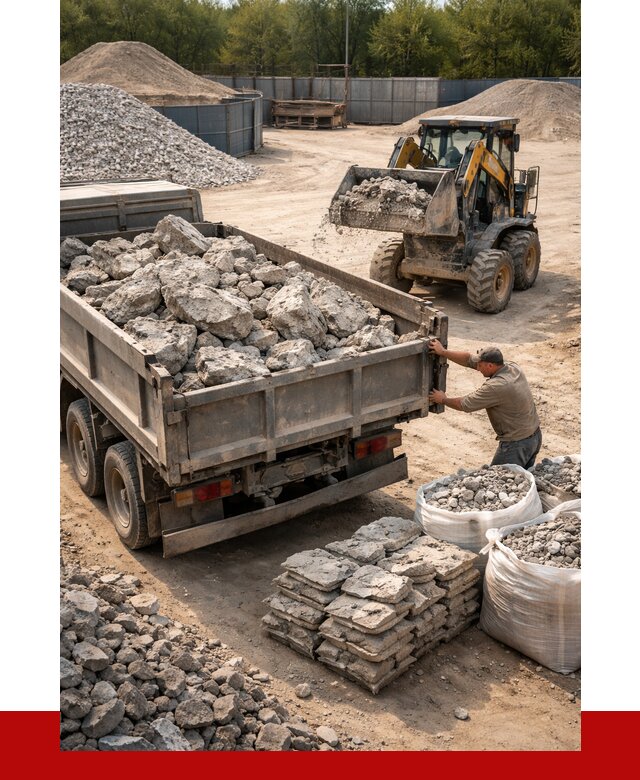 Купить бой бетона с доставкой в Якутске от 4999 р. | ПРОНЕРУДКтс