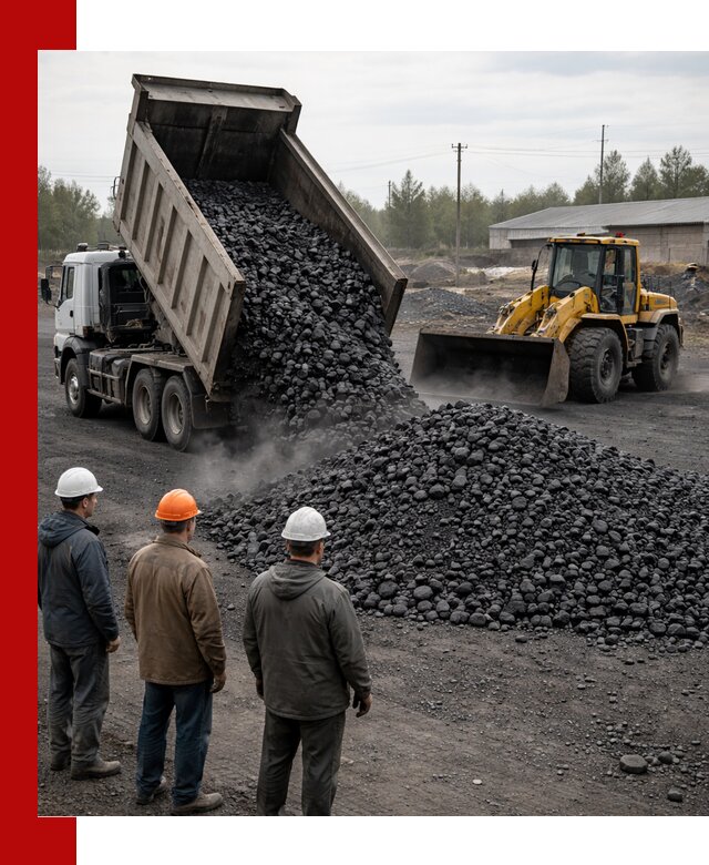 Доставка угля антрацита в Якутске с самосвалами и погрузкой