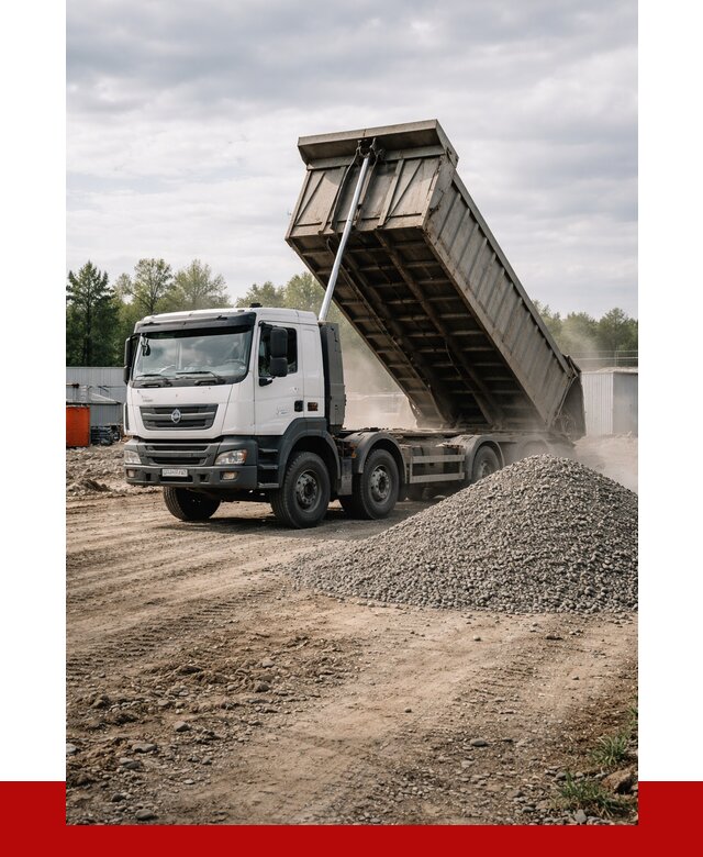 Доставка самосвалом 40 кубов в Якутске от 9374 р. | ПРОНЕРУДКтс