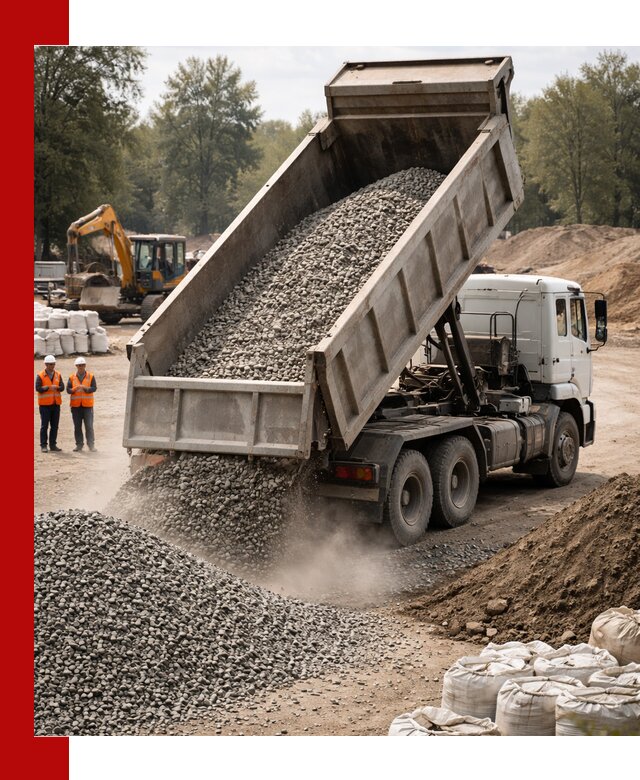 Аренда самосвала в Якутске для доставки сыпучих и нерудных материалов