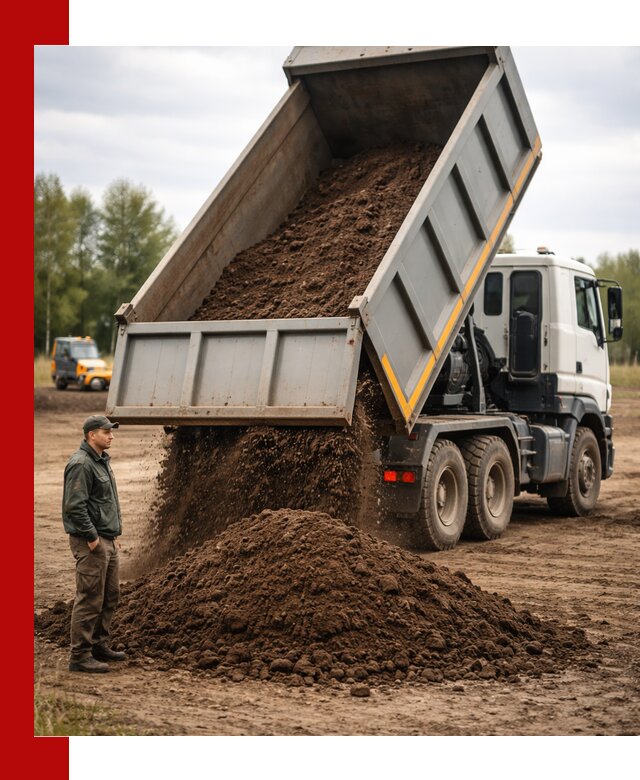 Аренда самосвала с водителем в Якутске для сыпучих грузов и навоза