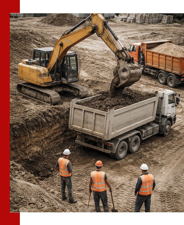 Разработка грунта для строительства и благоустройства в Якутске