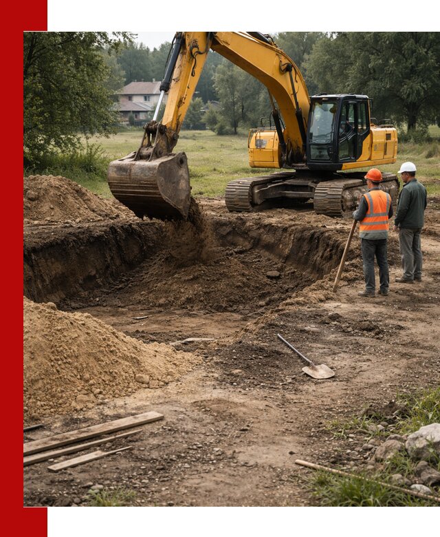 Рытье котлована под фундамент в Якутске (быстро и недорого)