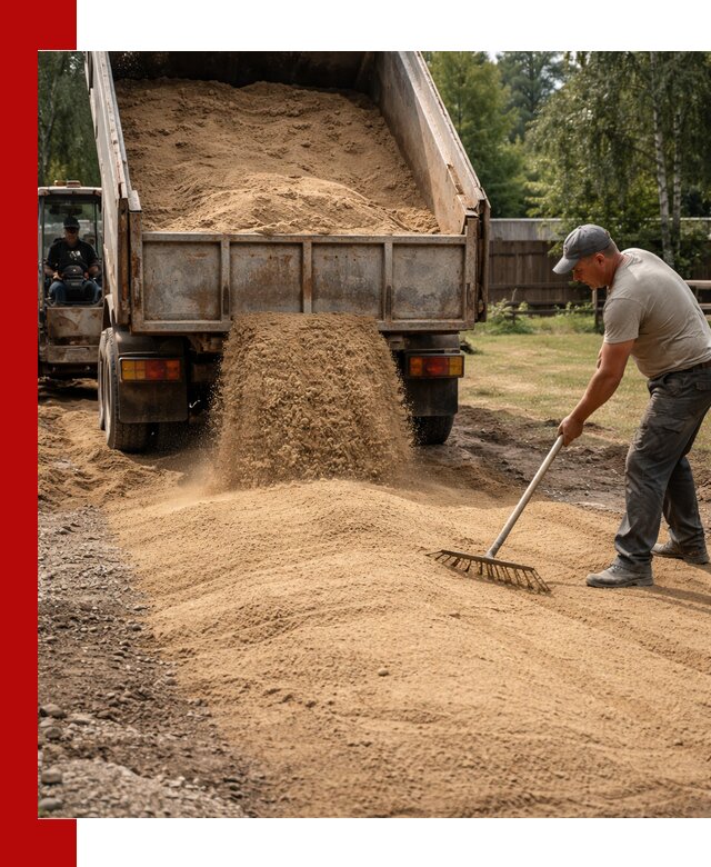 Отсыпка участка песком в Якутске быстро и качественно